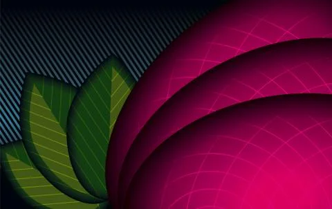 Abstract background (floral theme). vector illustration. Stock Illustration