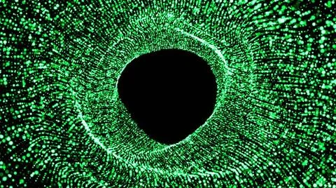 Abstract background with flow particles. Digital backdrop Abstract backgro... Foto stock