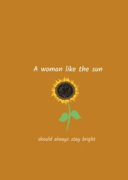 Abstract background with flower Stock Illustration