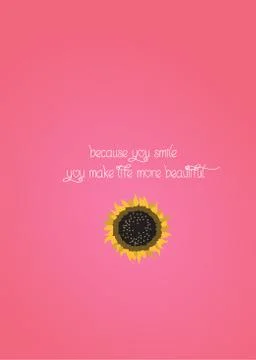 Abstract background with flower Stock Illustration