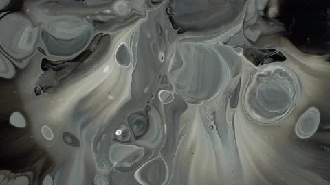 Abstract background from flowing colored liquid paints Stock Footage 218251602