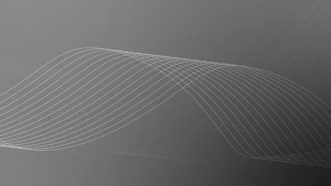 Abstract background with flowing dotted lines forming smooth wave-like curv.. Stock Footage 337005096