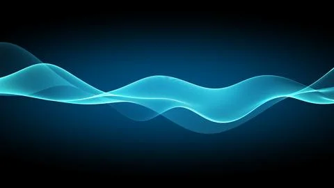 Abstract background with flowing dotted wave lines 스톡 일러스트
