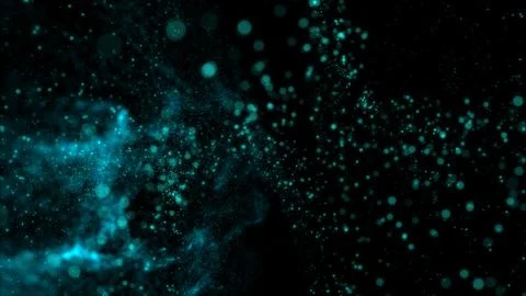 Abstract background with flowing dotted wave lines 스톡 일러스트