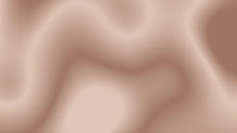 Abstract background with flowing gradient in glowing cream white and pale brown Vídeo Stock 320775241