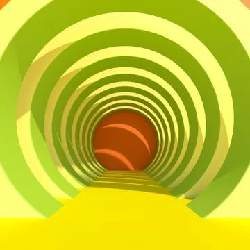Abstract background with flowing lines. Architecture backdrop. Ilustración de archivo