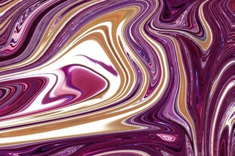 Abstract background of flowing lines on blur background Stock Photos