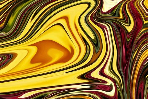 Abstract background of flowing lines on blur background Stock Photos