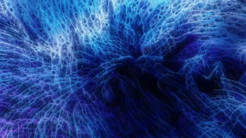 Abstract background, FLowing Lines, under water, blue Stock Footage 188758598