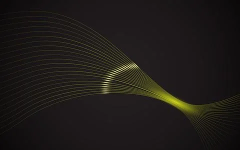 Abstract background with flowing particles. Dynamic waves. Vector illustratio 스톡 일러스트