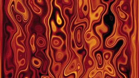 Abstract background with flowing patterns in bright warm colors Stock Footage 282525929