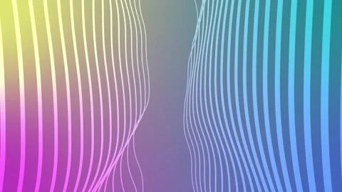 Abstract background with flowing vertical lines animation, Background minim.. Stock Footage 346759550