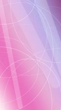Abstract background with flowing wave and circle line patterns in soft pink.. 스톡 일러스트