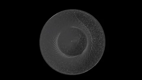 Abstract Background Fluctuating Geometric Circular Pattern 8 Stock Footage 86513239