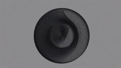 Abstract Background Fluctuating Geometric Circular Pattern 14 Stock-Footage 86537553