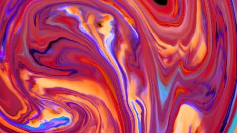 Abstract background, fluid art, ink in motion. Ink bloom, blast, paint explosion Stock Footage 144258476