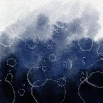 Abstract background in fluid art style. Alcohol ink, gold leaf, watercolor st Stock Illustration