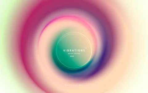 Abstract background with fluid colorful gradient Illustrazione stock