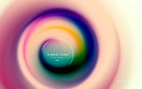 Abstract background with fluid colorful gradient Stock Illustration