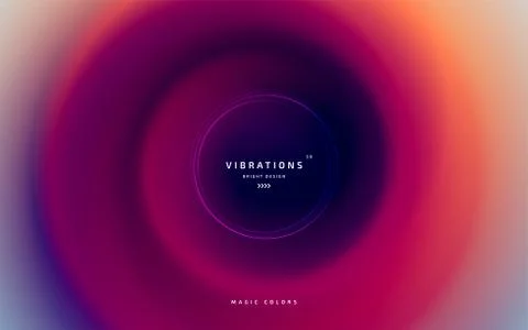 Abstract background with fluid colorful gradient Stock Illustration