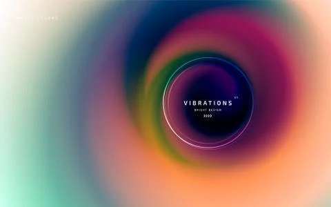 Abstract background with fluid colorful gradient Stock-Illustration