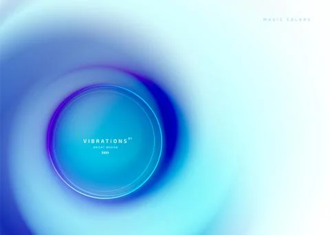 Abstract background with fluid colorful gradient Stock Illustration