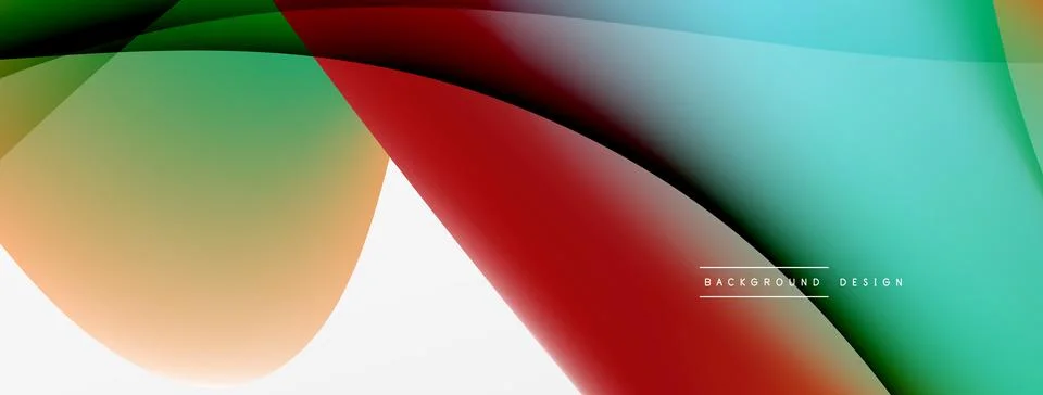 Abstract background. Fluid gradient color wave template for wallpaper, banner 스톡 일러스트
