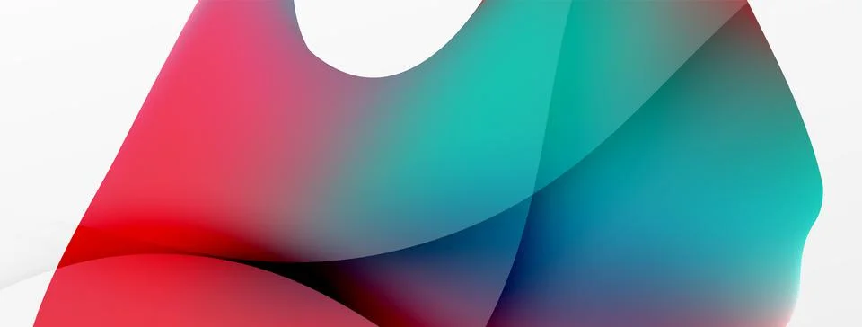 Abstract background. Fluid gradient color wave template for wallpaper, banner イラスト素材