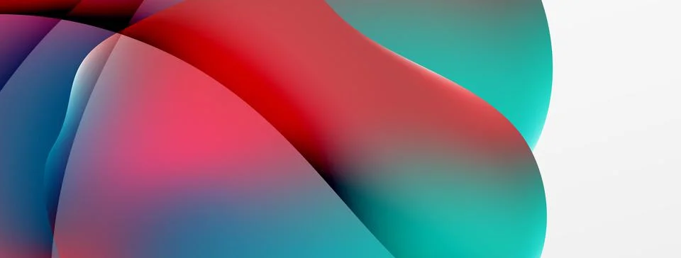 Abstract background. Fluid gradient color wave template for wallpaper, banner イラスト素材
