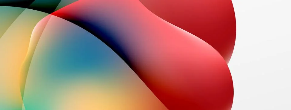 Abstract background. Fluid gradient color wave template for wallpaper, banner イラスト素材