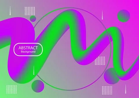 Abstract background Fluid liquid style gradient wallpaper vector illustration 스톡 일러스트