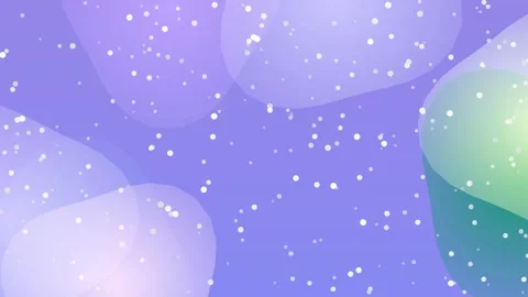 Abstract background with fluid shapes and snow effect Stock Footage 330518535