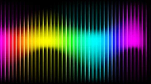 Abstract background with fluted glass effect and vertical stripes. Stock Illustration