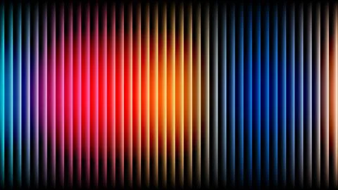 Abstract background with fluted glass effect and vertical stripes. Stock Illustration