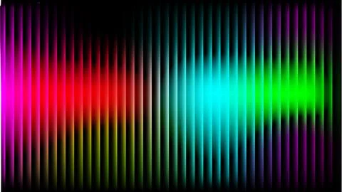 Abstract background with fluted glass effect and vertical stripes. Stock Illustration