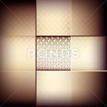 Abstract background with fluted metal texture. Illustration #12108024