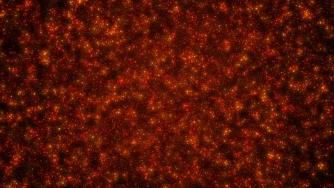 Abstract background with flying gold particles, reminiscent of an explosion or Stock Footage 282173030