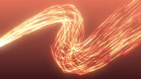 Abstract background with a flying stream of sparks Stock Footage 249739085