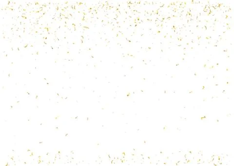 Abstract background with flying subtle golden confetti. Stock Illustration
