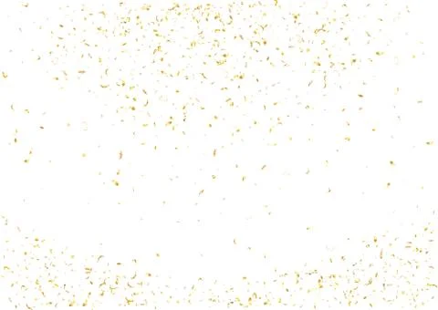 Abstract background with flying subtle golden confetti. Stock Illustration