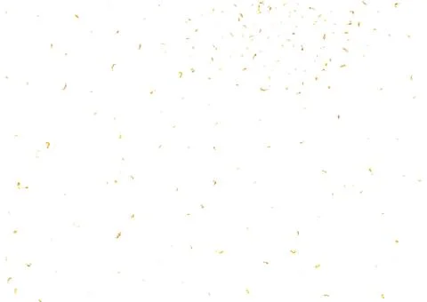 Abstract background with flying subtle golden confetti. Stock Illustration