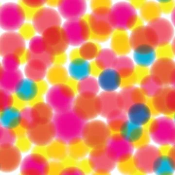 Abstract background with of-focus blurs Stock Illustration