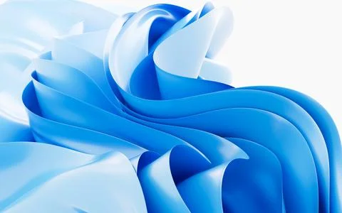 Abstract background with folded textile ruffle, abstract curves, fashion wa.. Stock Illustration