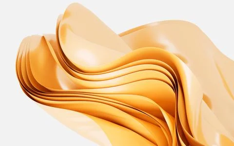 Abstract background with folded textile ruffle, abstract curves, fashion wa.. Stock-Illustration