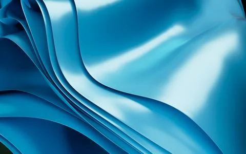 Abstract background with folded textile ruffle, abstract curves, fashion wa.. Stock Illustration