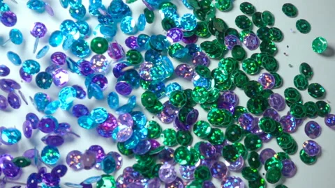 Abstract background, footage, multicolor lights. Slow motion 스톡 동영상 118625571