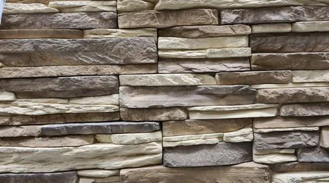 Abstract background in the form of brickwork. Stock Photos