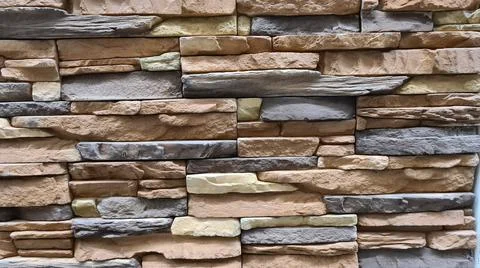 Abstract background in the form of brickwork. Stock Photos