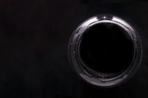Abstract background in the form of a circle with a black hole inside on a dar Stock Photos
