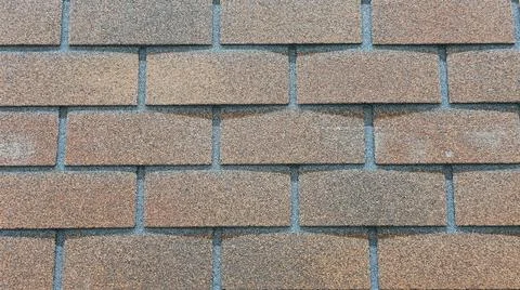 Abstract background in the form of roofing material of different shapes. Stock Photos